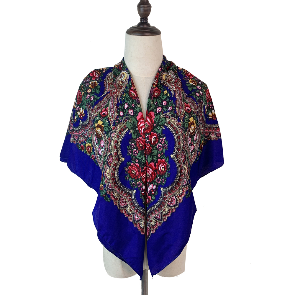 Foulard Carré Russe de Luxe po - Bandana Cotton avis et prix