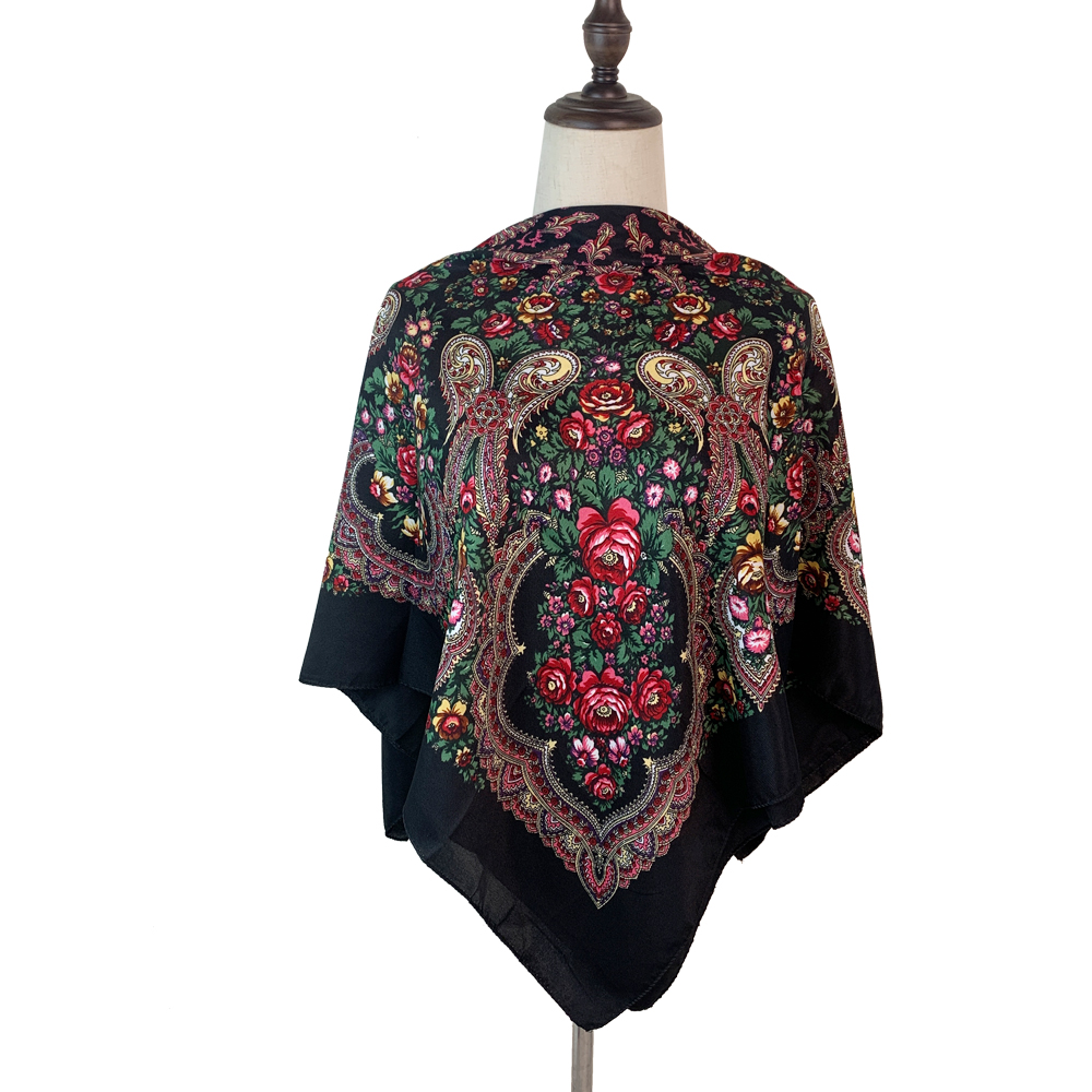 Foulard Carré Russe de Luxe po - Bandana Cotton avis et prix