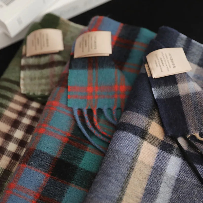 Haute qualité 100% laine échar - Muffler Men Wool avis et prix