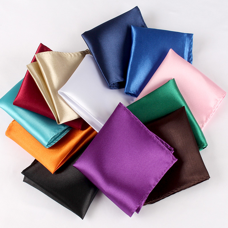 Mouchoir en Satin pour hommes, - Pocket Square Set avis et prix