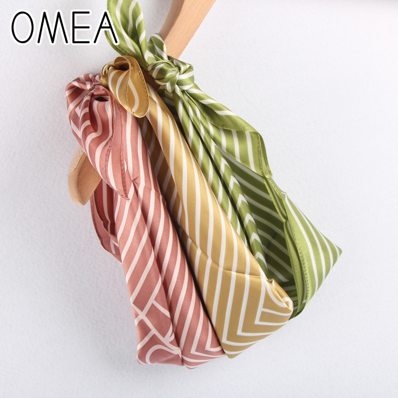 OMEA – foulard 100% soie vérit - Silk Tie Striped avis et prix