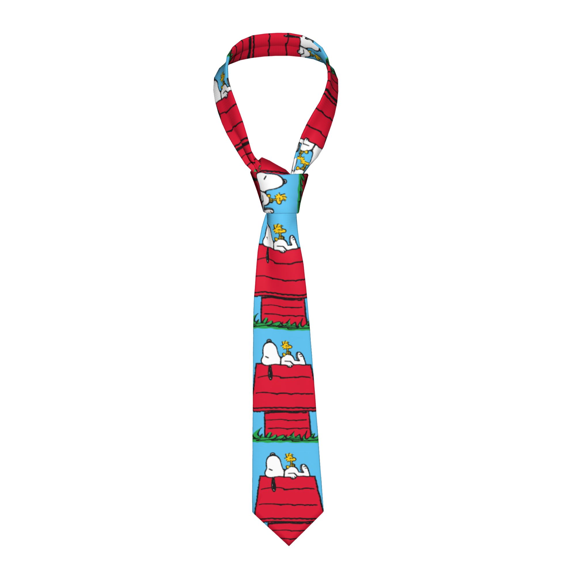 Cravates Snoopy Woodstock Dogh - Skinny Tie Men avis et prix