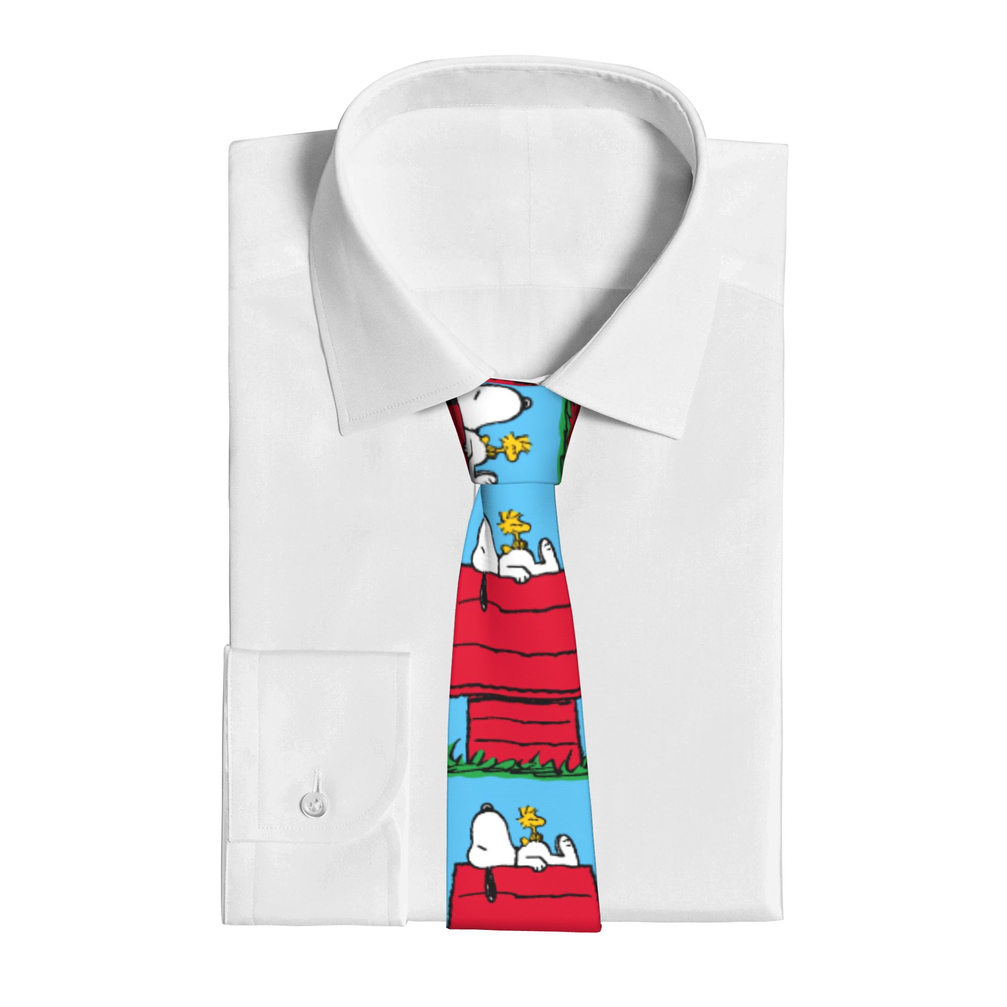 Cravates Snoopy Woodstock Dogh - Skinny Tie Men avis et prix