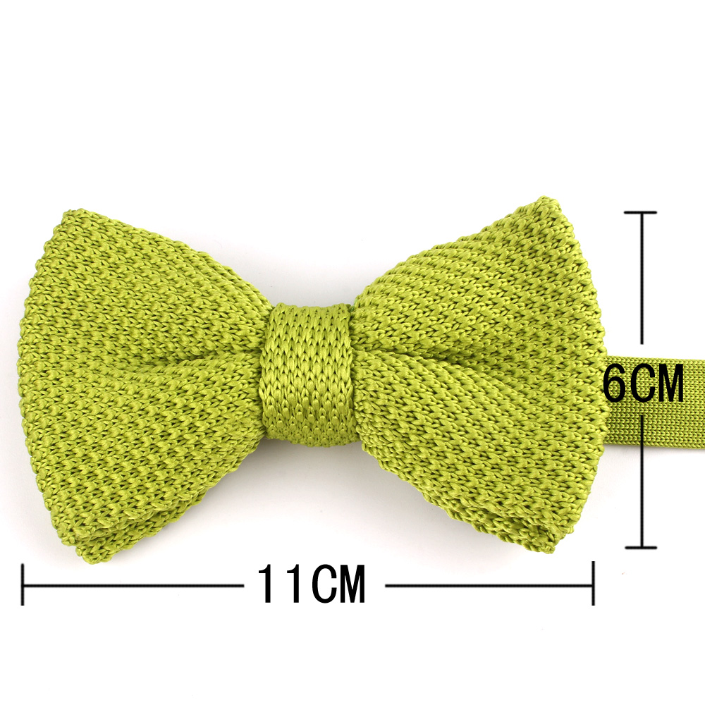 Nouveaux hommes solide tricoté - Bow Tie Pre Tied avis et prix