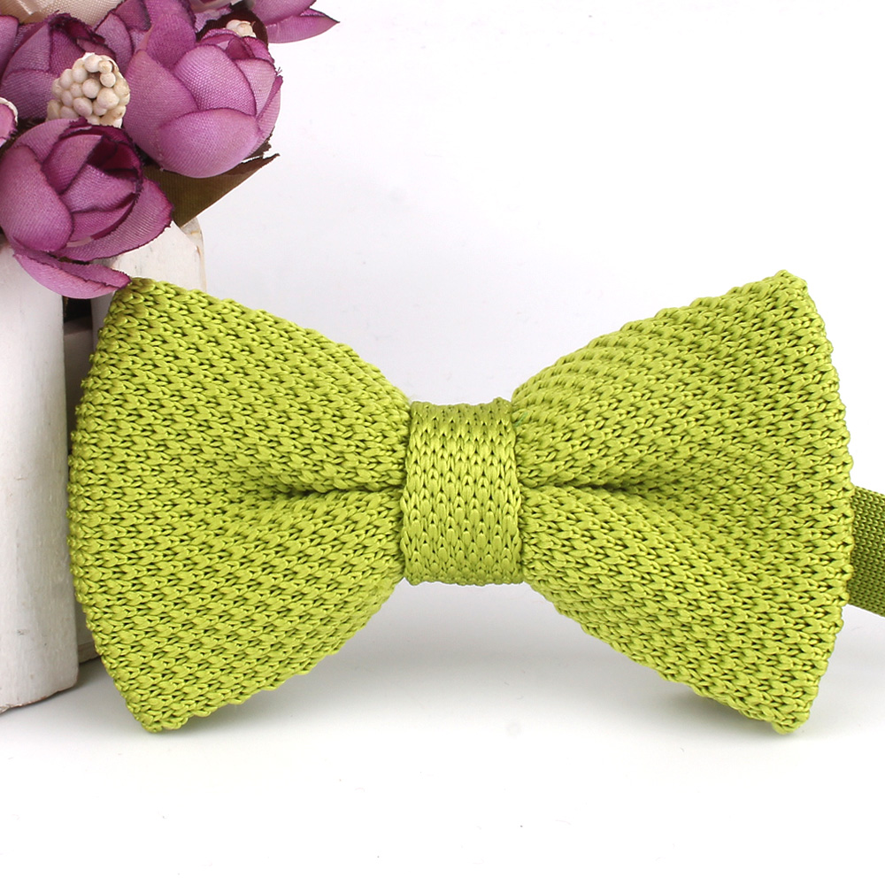 Nouveaux hommes solide tricoté - Bow Tie Pre Tied avis et prix