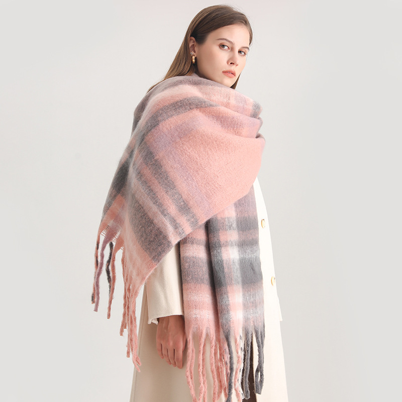 Coréen hiver Imitation cachemi - Muffler Men Wool avis et prix