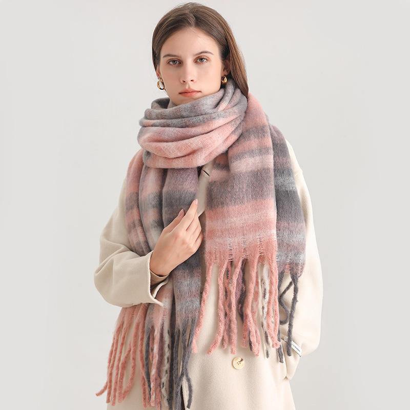 Coréen hiver Imitation cachemi - Muffler Men Wool avis et prix