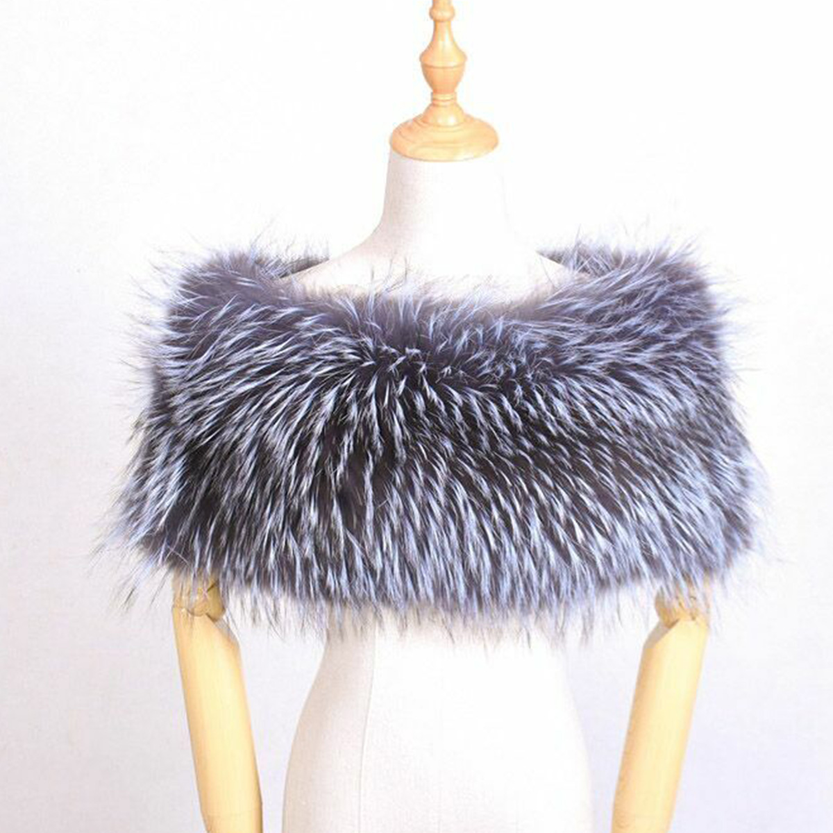 Châle de mariée en fourrure na - Stole Wedding Shawl avis et prix