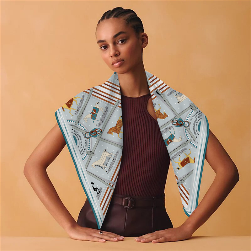 Écharpe en soie cachemire impr - Woven Scarf Blanket avis et prix