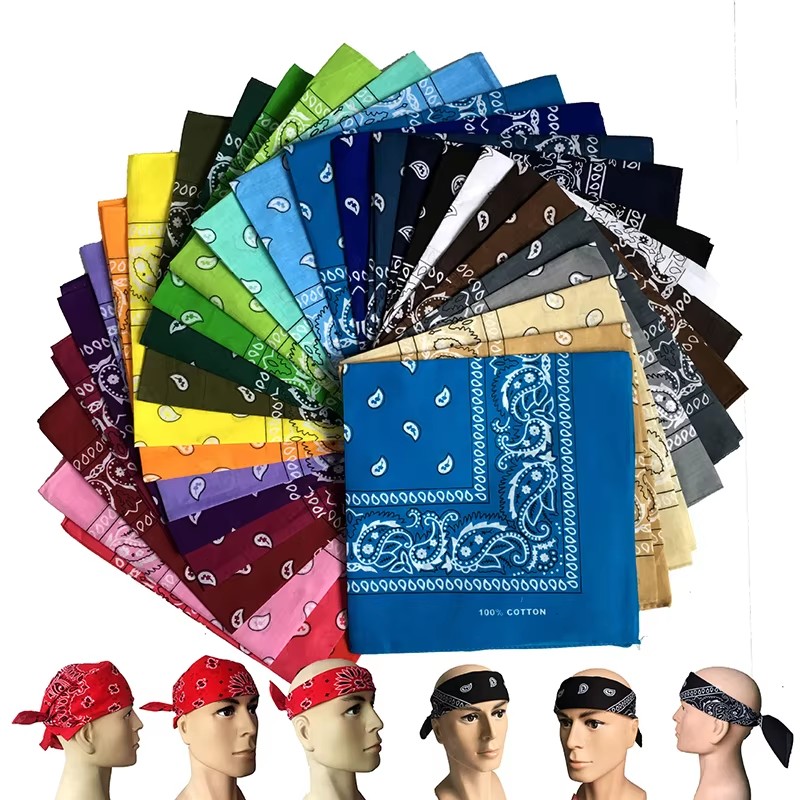 1/2/3 pièces unisexe hommes fe - Handkerchief Cotton Men avis et prix