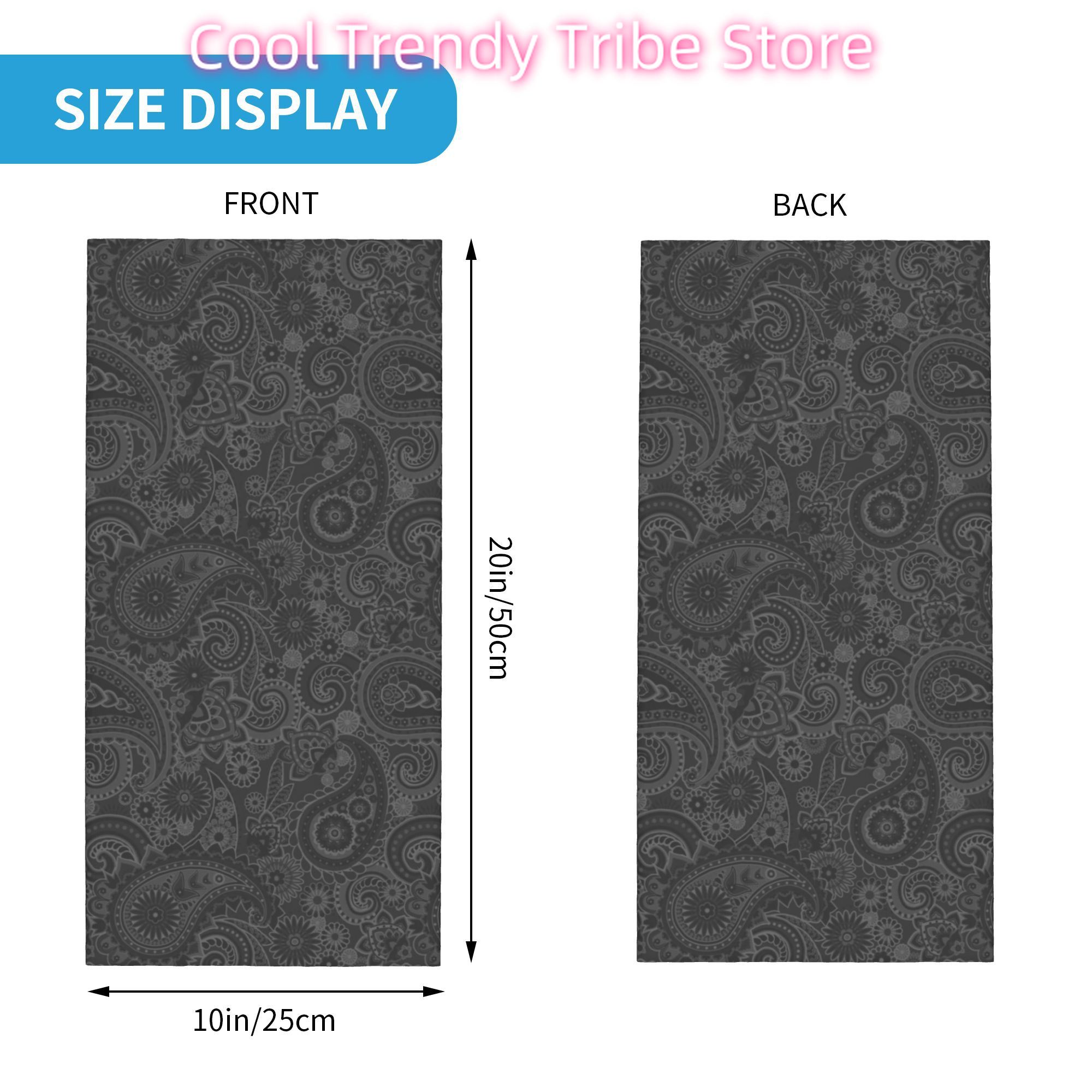Personnalisé Paisley Chicano B - Neck Warmer Tube avis et prix