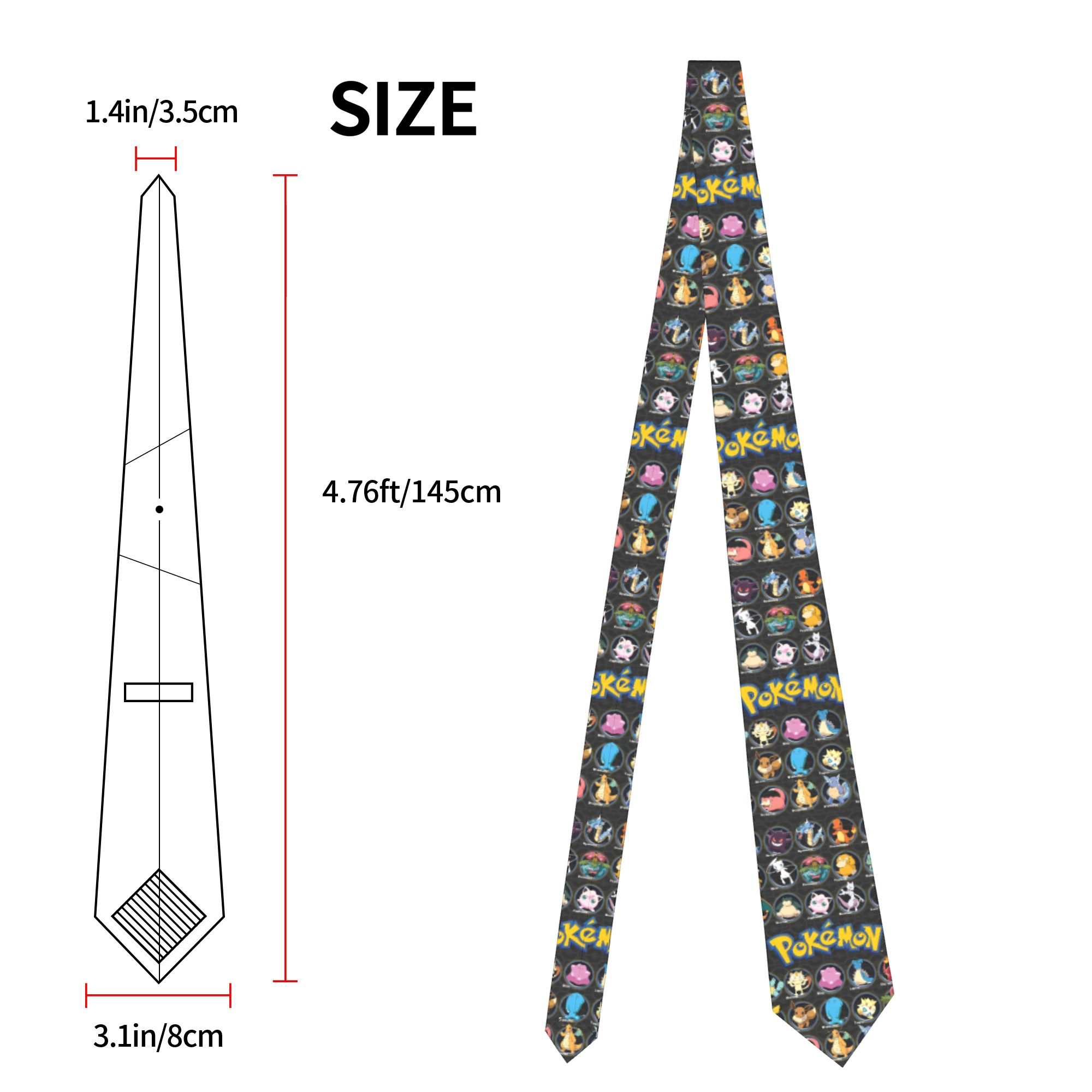 Cravates à motifs de personnag - Skinny Tie Men avis et prix
