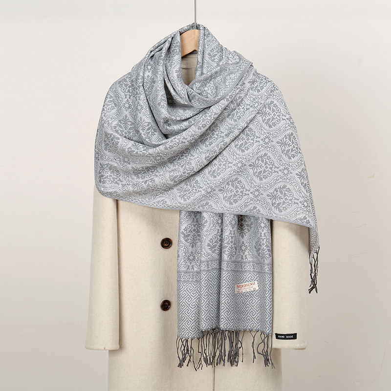 Écharpe de luxe en cachemire é - Woven Scarf Blanket avis et prix