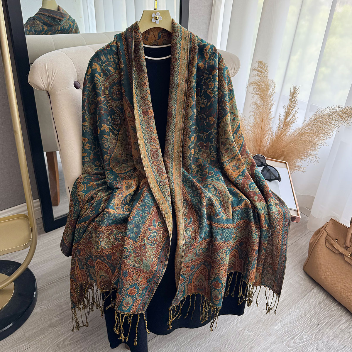 2025 gland couverture concepti - Woven Scarf Blanket avis et prix