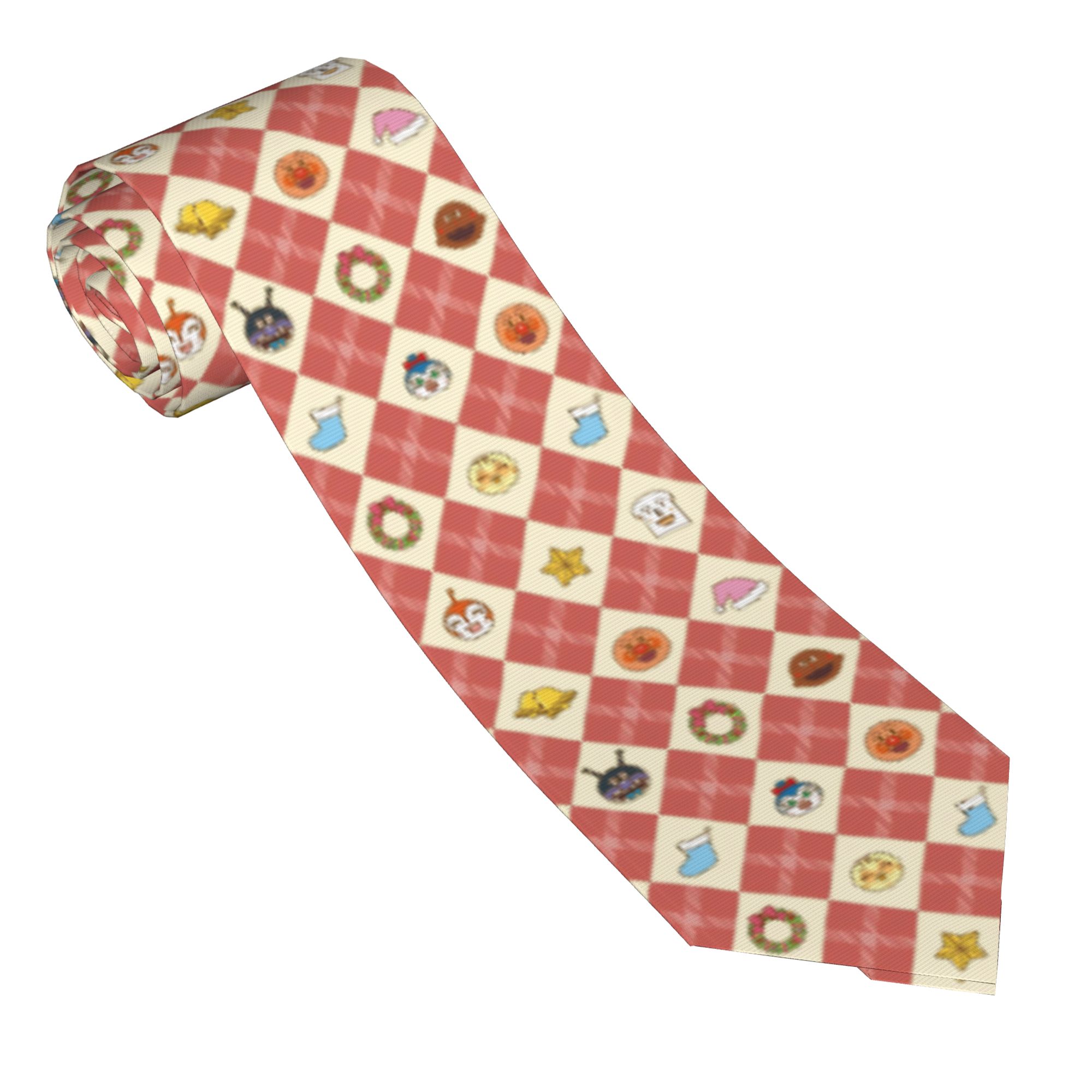 Cravate Anpanman Anime Cartoon - Skinny Tie Men avis et prix