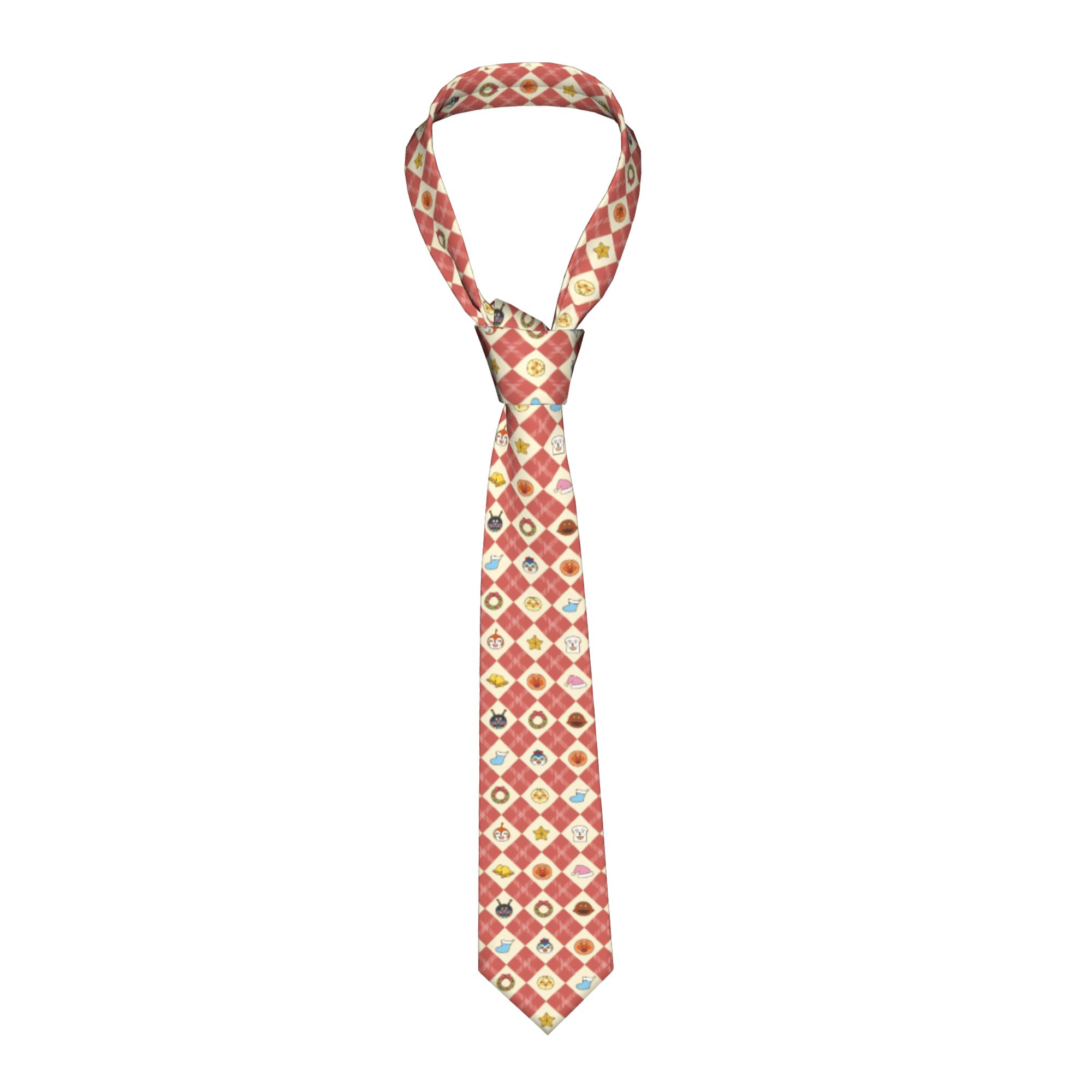 Cravate Anpanman Anime Cartoon - Skinny Tie Men avis et prix