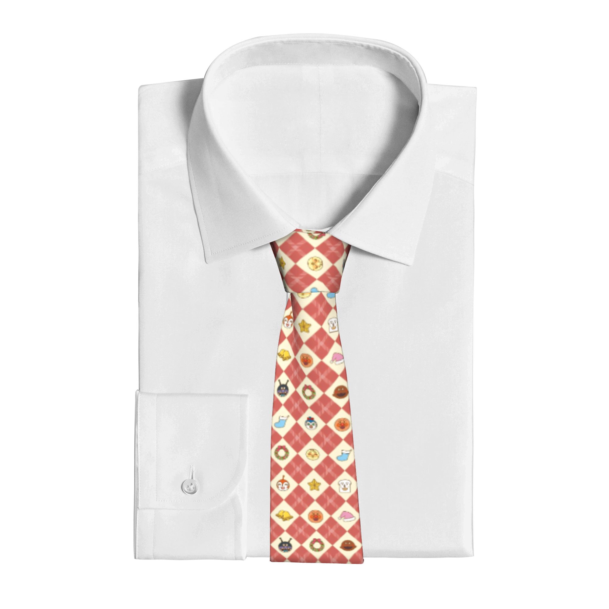 Cravate Anpanman Anime Cartoon - Skinny Tie Men avis et prix