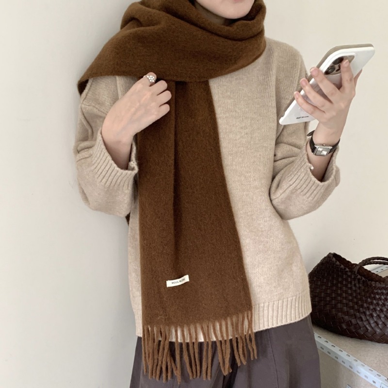 Version coréenne Chic solide g - Muffler Men Wool avis et prix
