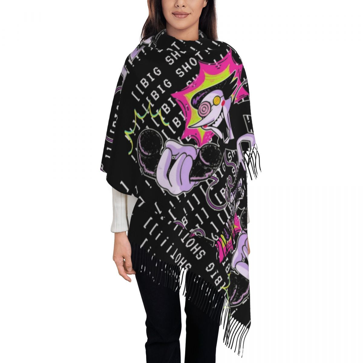 Deltarune Châle pour femme hiv - Pashmina Wrap Large avis et prix