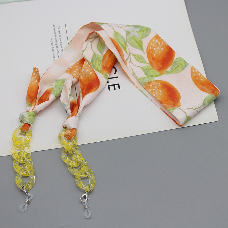 Bohême imprimé foulard en soie - Silk Neck Scarf avis et prix