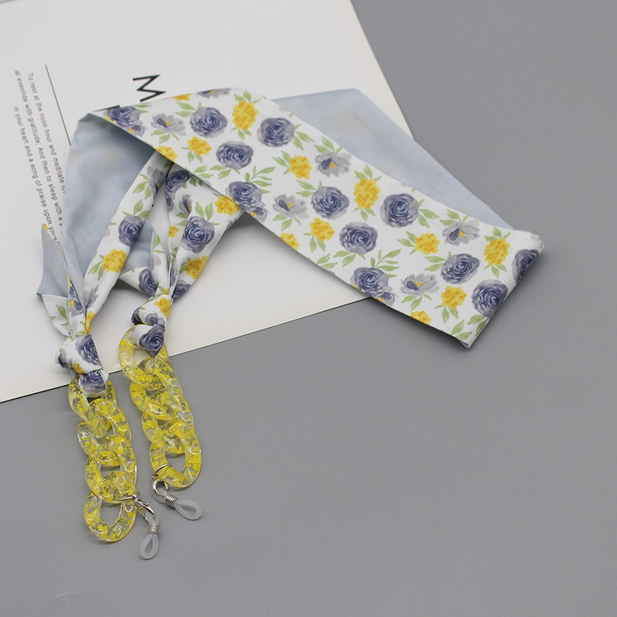 Bohême imprimé foulard en soie - Silk Neck Scarf avis et prix