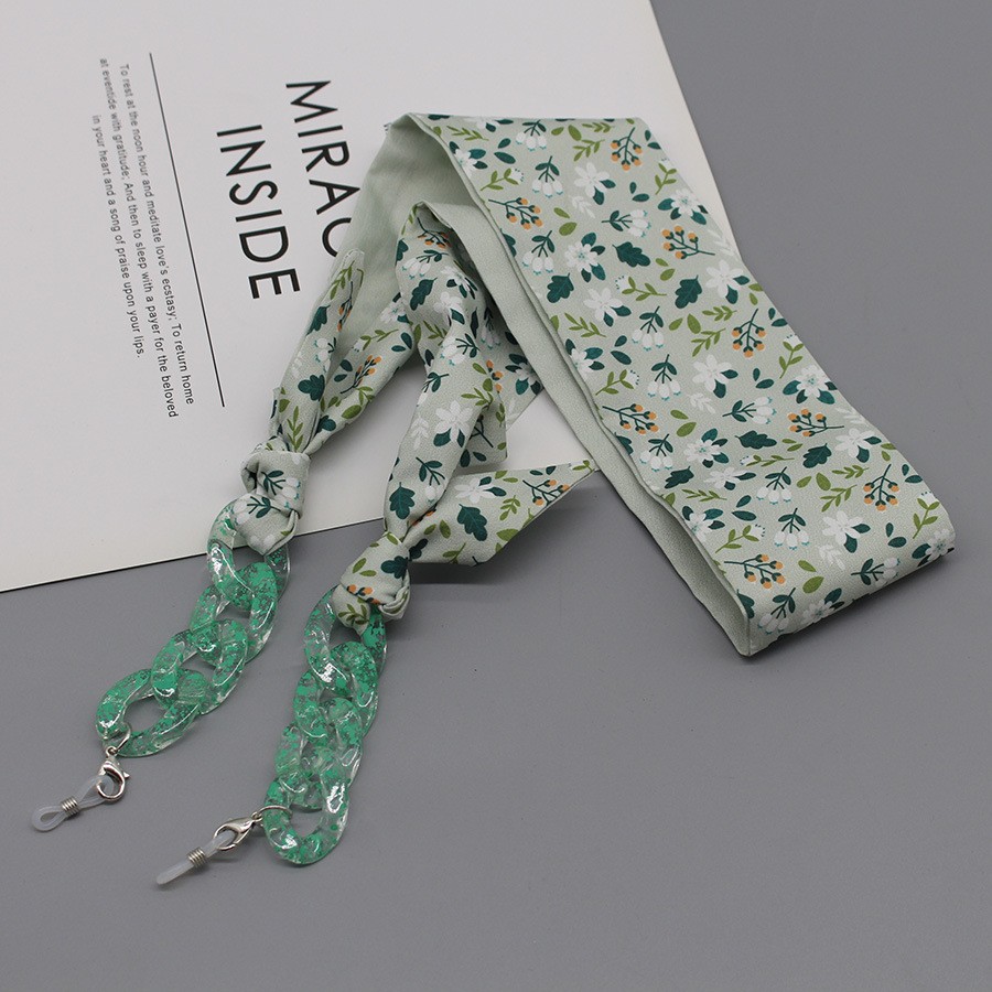 Bohême imprimé foulard en soie - Silk Neck Scarf avis et prix