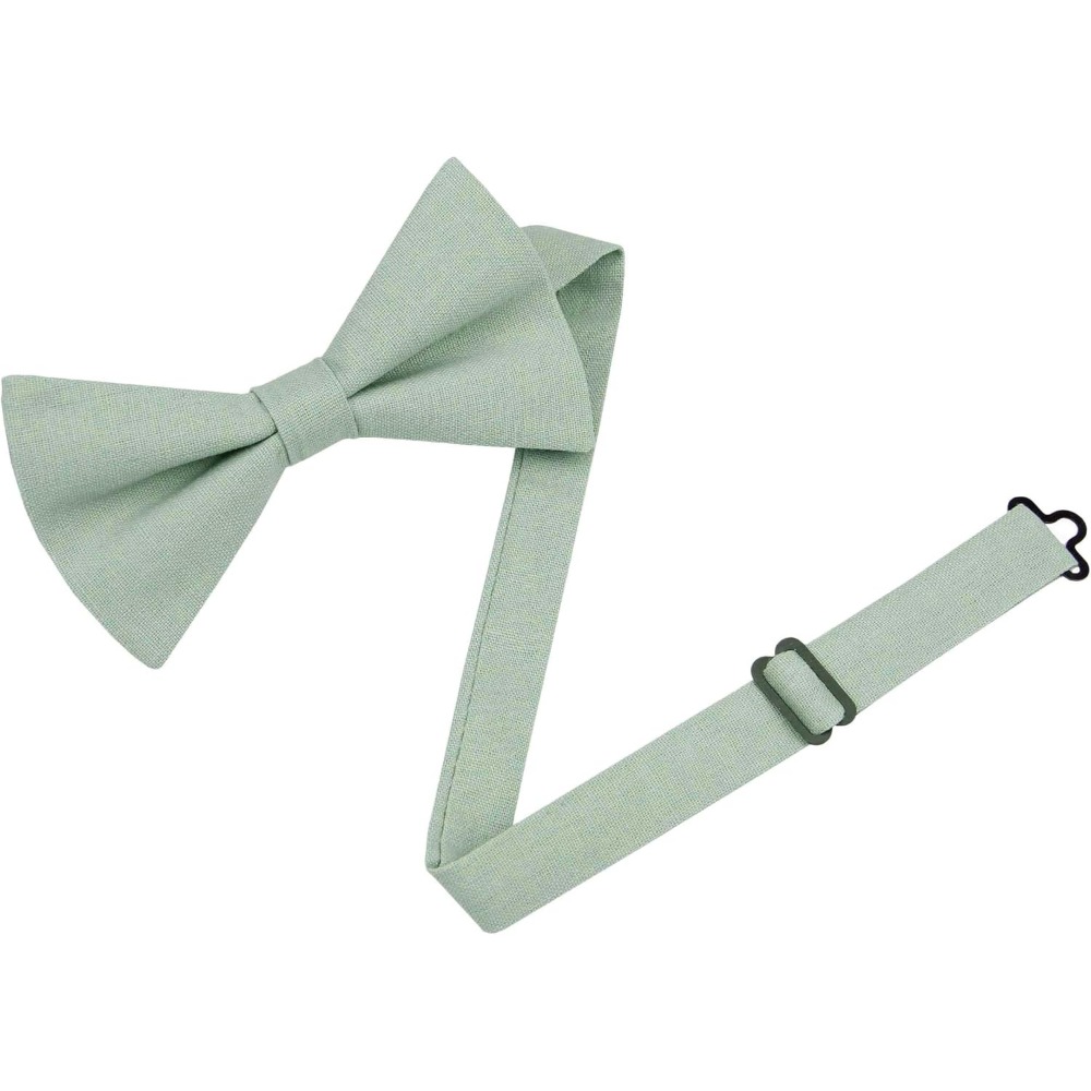 Noeuds papillon en lin et coto - Bow Tie Pre Tied avis et prix