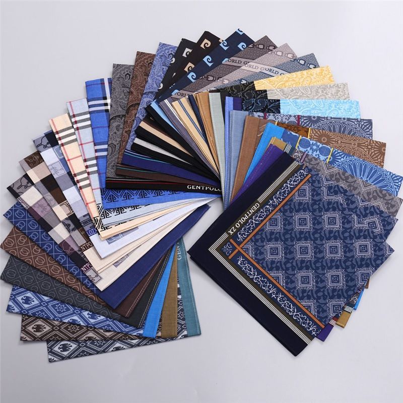 Mouchoir à carreaux imprimé en - Handkerchief Cotton Men avis et prix