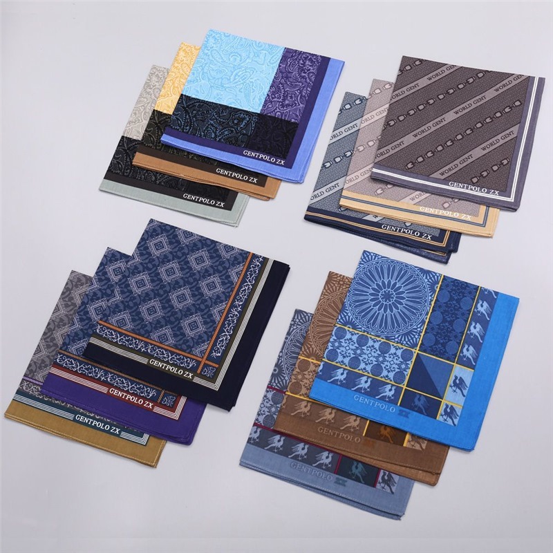 Mouchoir à carreaux imprimé en - Handkerchief Cotton Men avis et prix