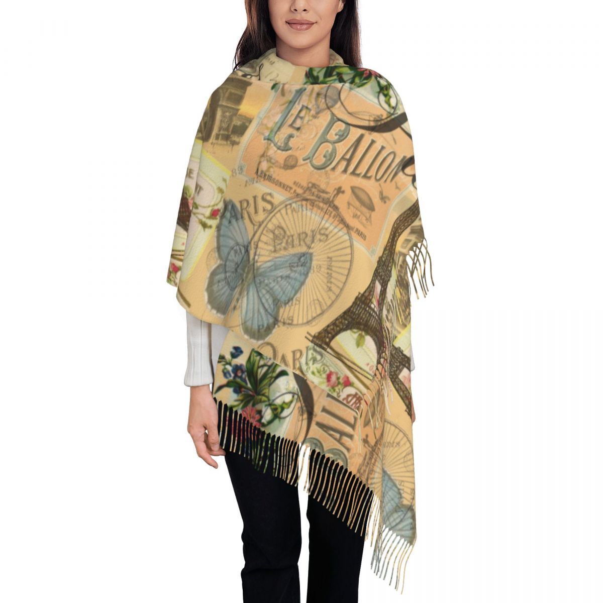 Châle Wrap femmes hiver grande - Pashmina Wrap Large avis et prix