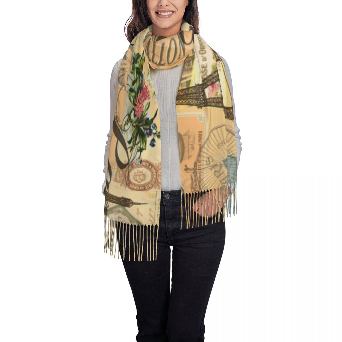 Châle Wrap femmes hiver grande - Pashmina Wrap Large avis et prix
