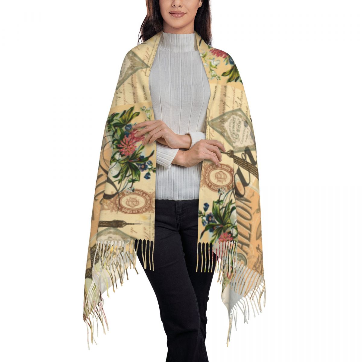 Châle Wrap femmes hiver grande - Pashmina Wrap Large avis et prix