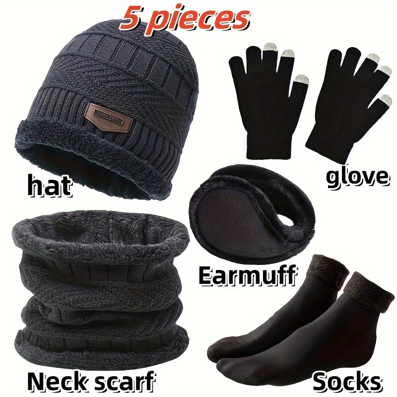 Chapeau d'hiver pour hommes, é - Muffler Men Wool avis et prix