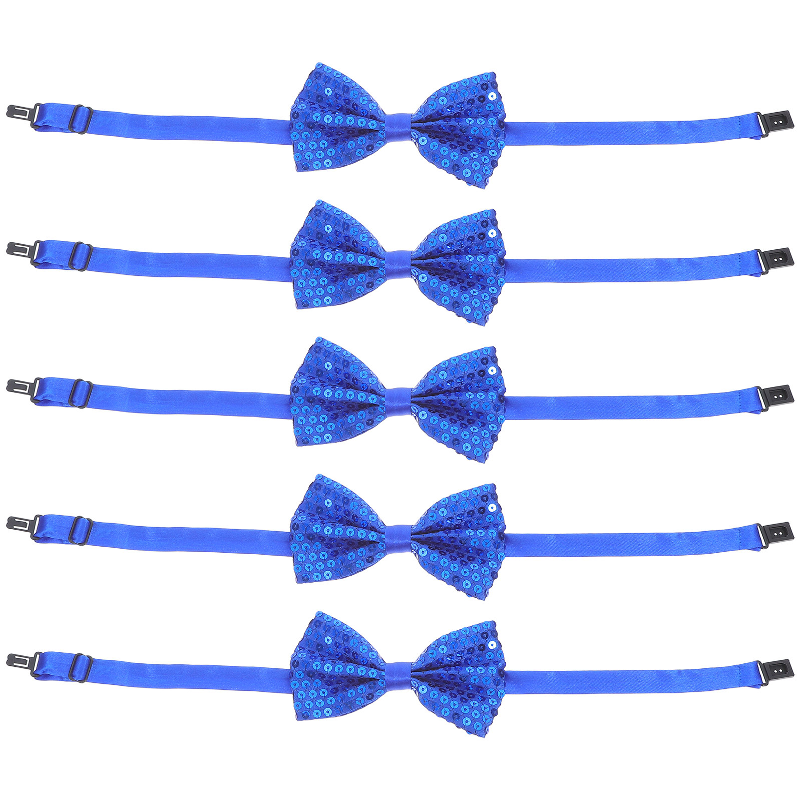 Lot de 5 nœuds papillon à sequ - Bow Tie Pre Tied avis et prix