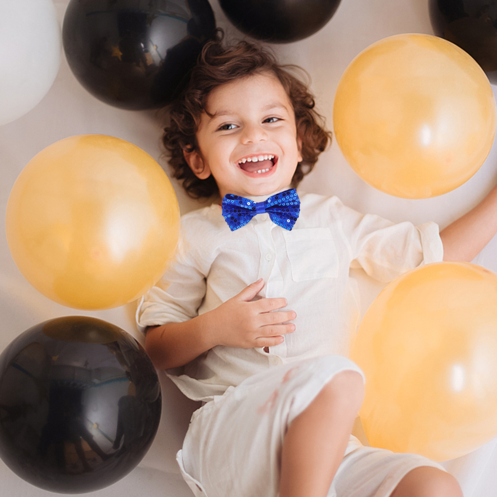 Lot de 5 nœuds papillon à sequ - Bow Tie Pre Tied avis et prix