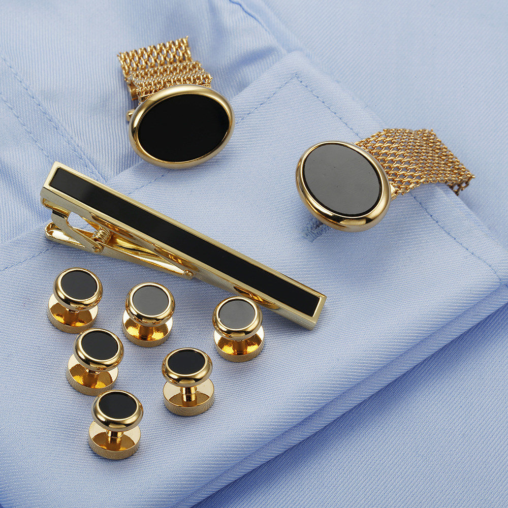 VAGULA nouveau 9 pièces bouton - Tie Bar Set Gift avis et prix