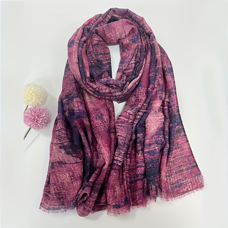 Châle en Coton Rétro pour Femm - Pashmina Wrap Large avis et prix