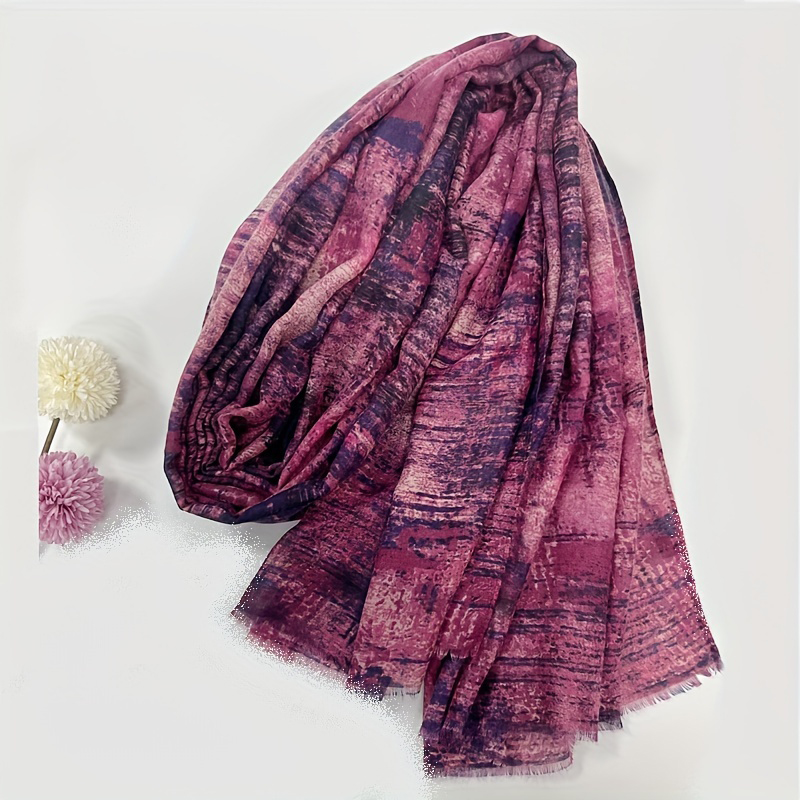 Châle en Coton Rétro pour Femm - Pashmina Wrap Large avis et prix