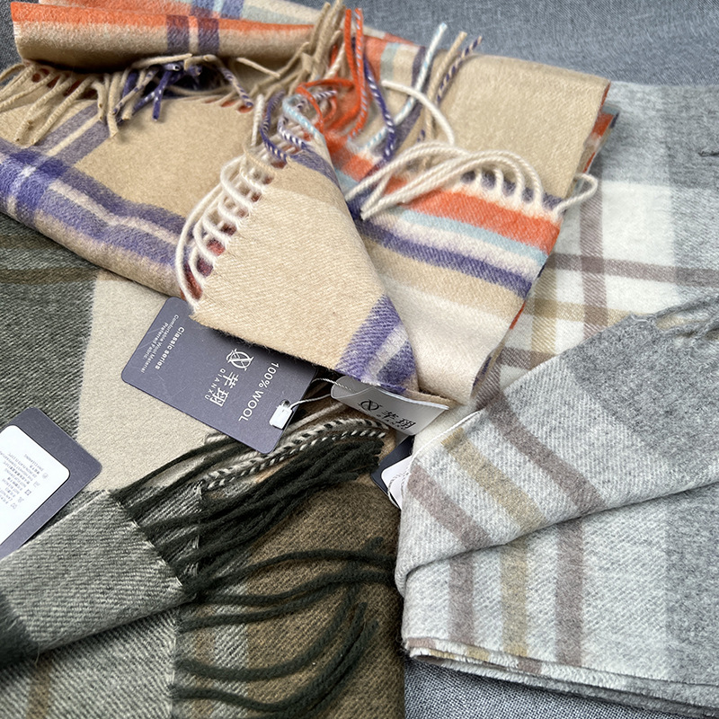 Haute qualité 100% laine échar - Muffler Men Wool avis et prix