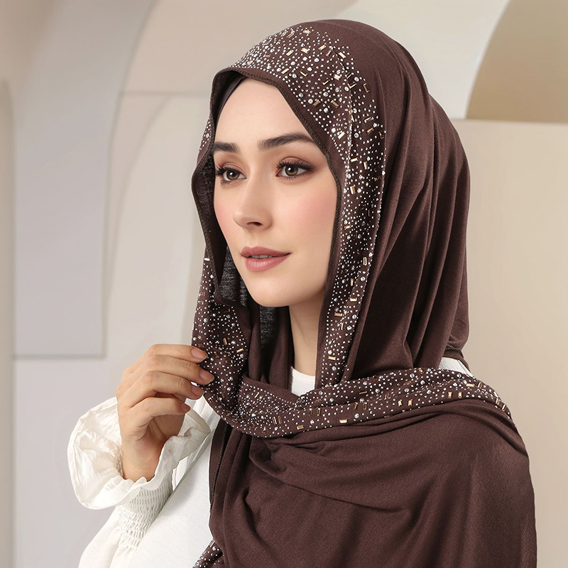 Hijab en jersey de coton scint - Bandana Cotton avis et prix