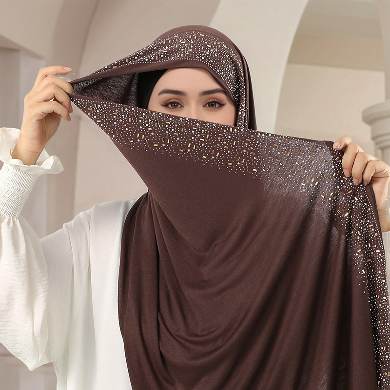 Hijab en jersey de coton scint - Bandana Cotton avis et prix