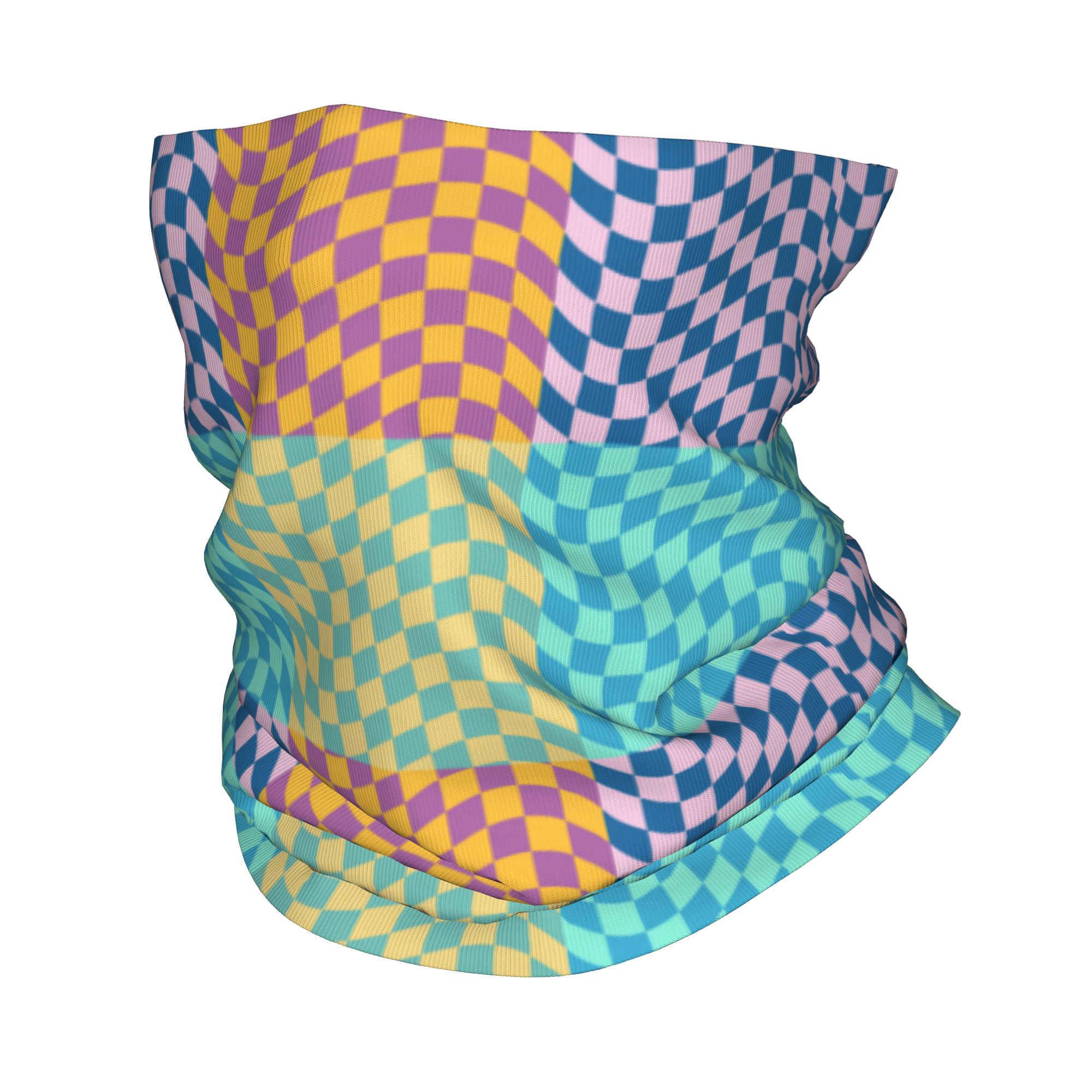 Cache-cou Bandana à carreaux c - Neck Warmer Tube avis et prix