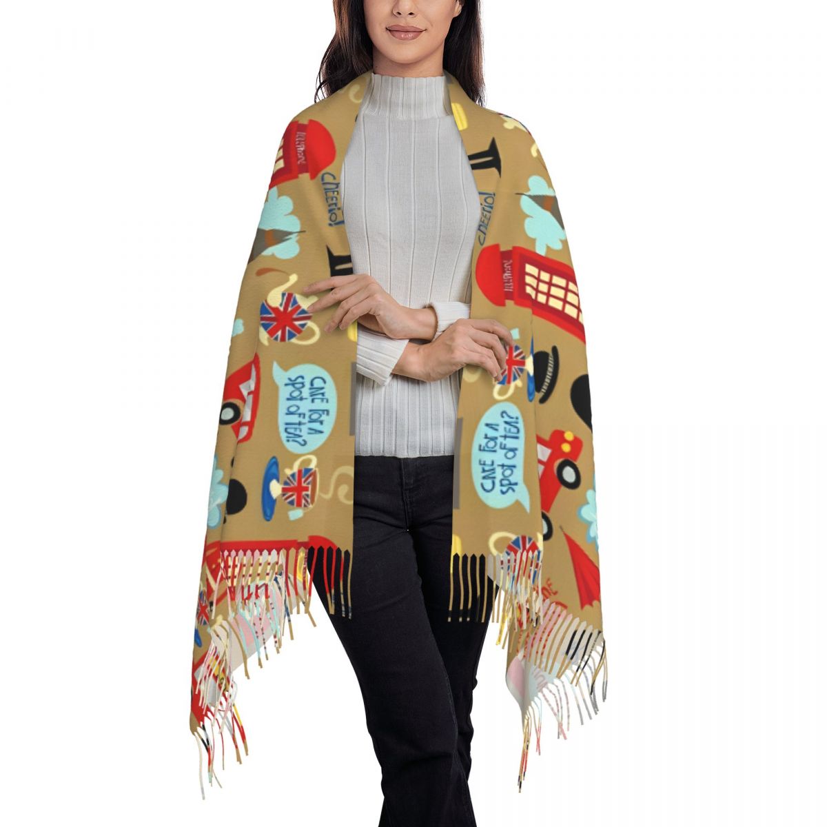 Écharpe de Londres enchantée p - Pashmina Wrap Large avis et prix