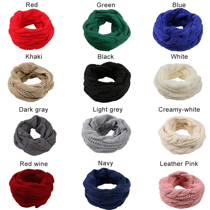 Hommes femmes garçons filles é - Infinity Scarf Knit avis et prix