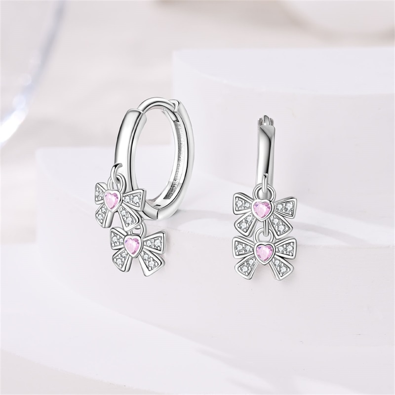 Nouvelles Boucles d'Oreilles F - Tie Clip Silver avis et prix