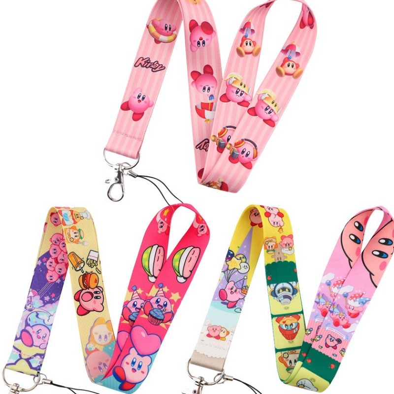 Lanière Kirby Mignonne et Tend - Lanyard Badge Holder avis et prix