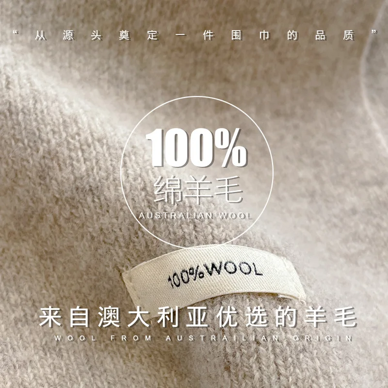 Haute qualité 100% laine échar - Muffler Men Wool avis et prix