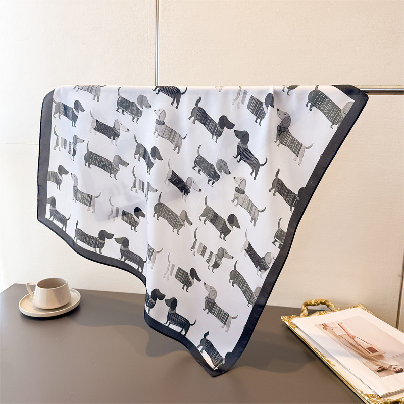 Foulard carré en coton imprimé - Bandana Cotton avis et prix