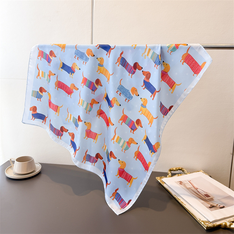 Foulard carré en coton imprimé - Bandana Cotton avis et prix