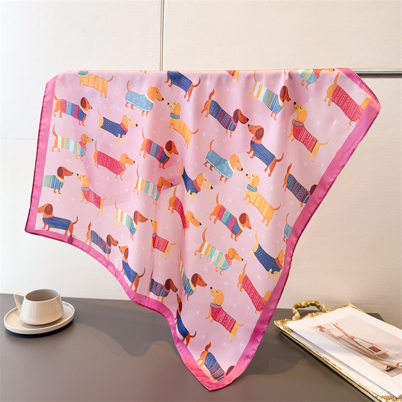 Foulard carré en coton imprimé - Bandana Cotton avis et prix